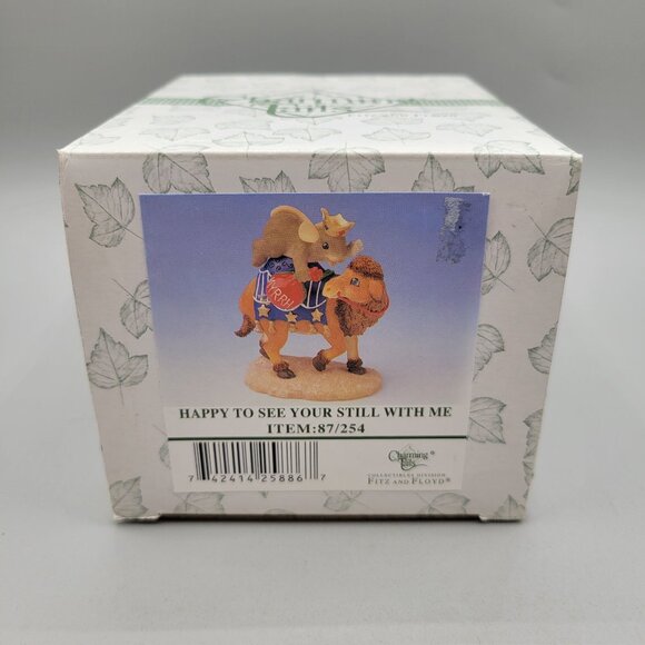 Charming Tails Happy to See Your Still With Me Figurine Fitz & Floyd - Picture 7 of 7